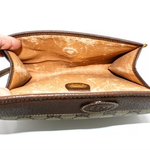 Authentic Gucci GG Supreme Shoulder Bag Small - Picture 6 of 14